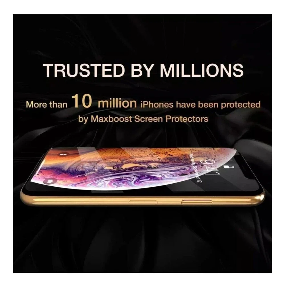 3X Tempered Glass Screen Protector For iPhone 16 Pro